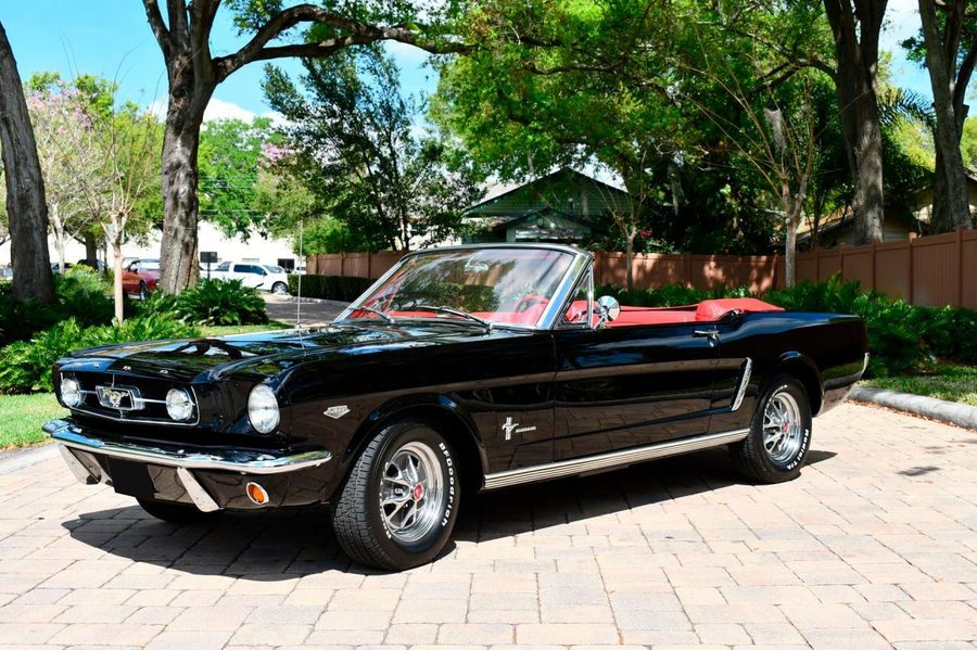 Classic 1965 Ford Mustang convertible